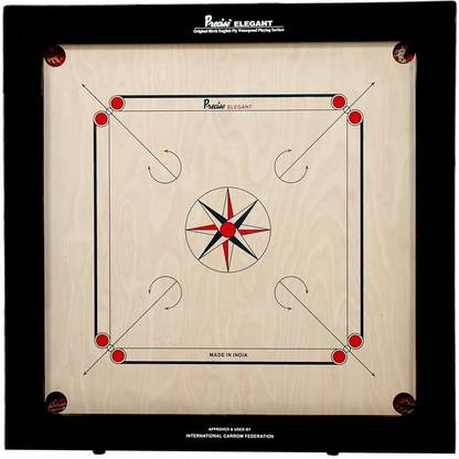 PRECISE ELEGANT MANISH 001 92 cm Carrom Board