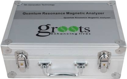 Groots Quantum Magnetic Resonance Health analyzer(Grey) Body Fat Analyzer