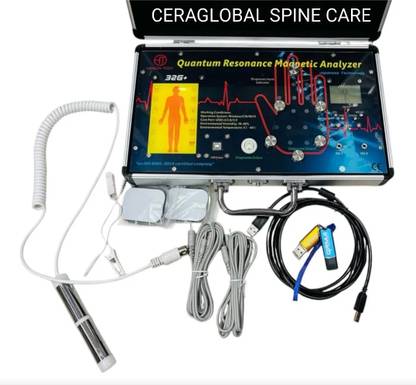 Ceraglobal 23G+ 3in1 52 Report magnetic body analyzer machine with Tens Therapy Body Fat Analyzer