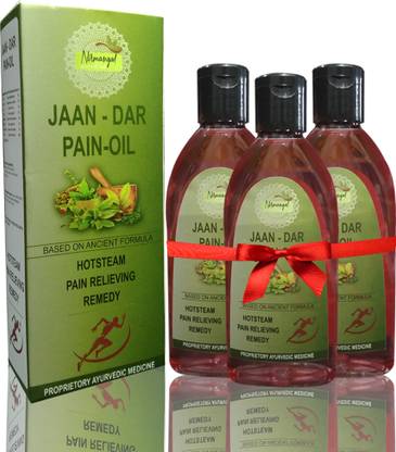 Nirmangal Massage For Muscle Pain, Knee Pain, Joint Pain Relief Oil pack of 3 (300)ml