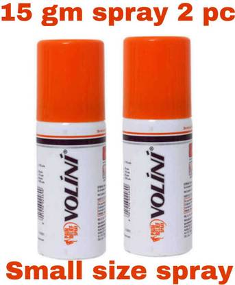 Volini Best Pain Relief spray and All Pain Relief Best Spray 15gm 2 pc Spray