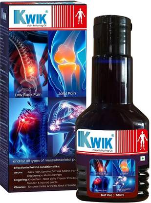 Kwik Pain Relieving Oil 50 ml Pack of 1 Liquid