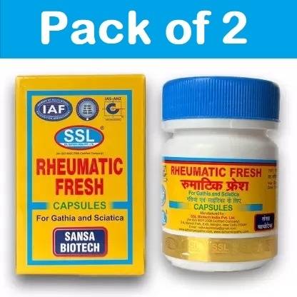 Homopathic Rheumatic Fresh Capsules For Gathia And Sciatica Capsules