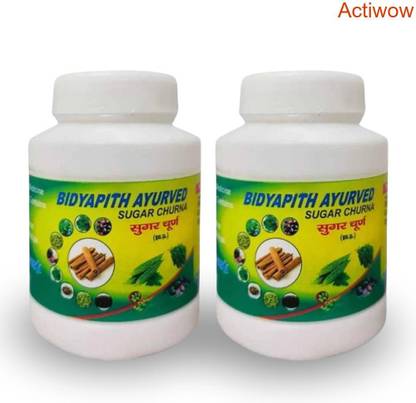 ACTIWOW Bidyapith Sugar Powder for Healthy Glucose Control Pack of 2 Powder