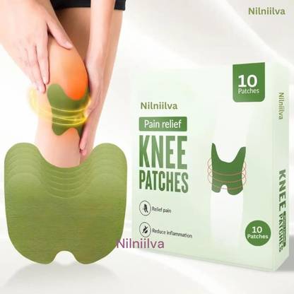 NILNIILVA Knee Patches with pain shield layer: Pack of 10 pieces Plaster & Patch