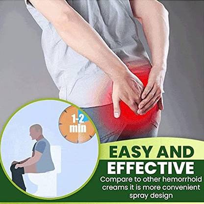 रापिक 100% Natural Herbal Hemorrhoids Spray स्प्रे