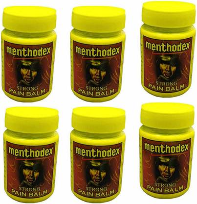 Menthodex Strong Pain Balm Best Balm for pain relief Pack.6 Balm