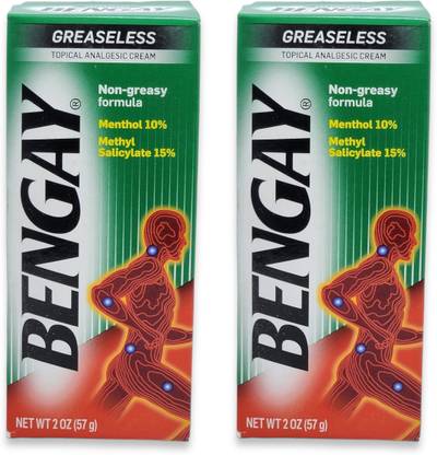 Bengay Greaseless Pain Relieving Cream 57ml Cream