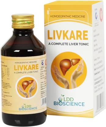ldd bioscience Livkare Tonic For Healthy Liver & Digestive Support Liver Detox Syrup - 450ml Liquid