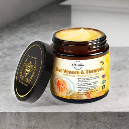 ACTIWOW Bee Venom & Turmeric Joint Therapy Cream for Inflammation Cream