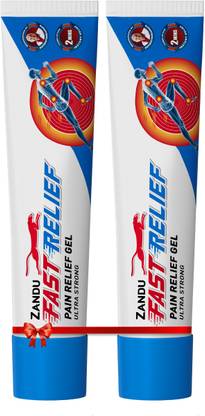 ZANDU Fast Relief Gel, 90 ml |Quick relief from Body Pain and Sprain Gel