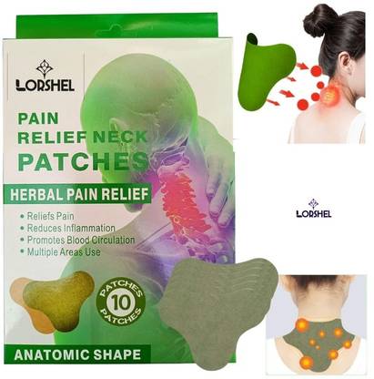 LORSHEL Neck pain relief patches support muscle recovery after workouts Plaster & Patch