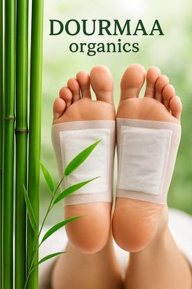 DOURMAA ORGANICS Detox Foot Patches to Remove Impurities Naturally and Promote Long-Term Health Plaster & Patch