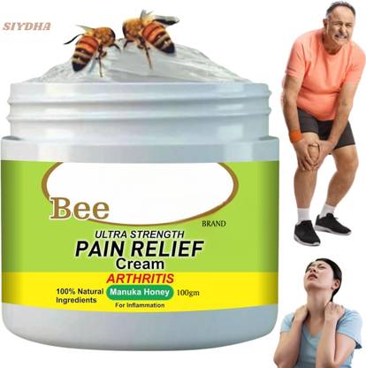 SIYDHA Bee Venom Extra Power Pain Relief Cream For Long-lasting Comfort Cream