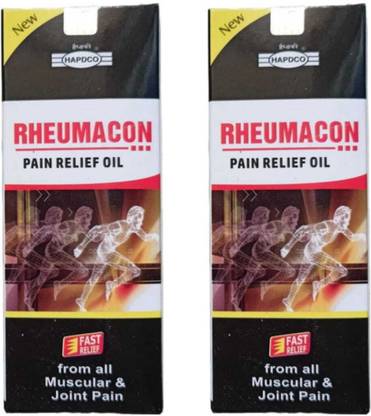 HAPDCO Hap.dco.. Rheumacon Pain Relief Oil pack of 2 Liquid