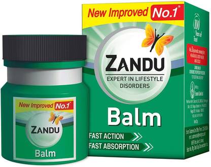 ZANDU Balm Green Fast Action Fast Absorption Balm