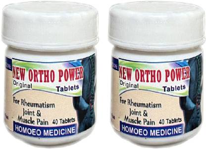 JRA Cure Ayurvedic new Ortho Power (pack of 2) Tablets