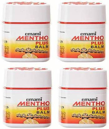 EMAMI MENTHO PLUS BALM PACK OF 4 Balm