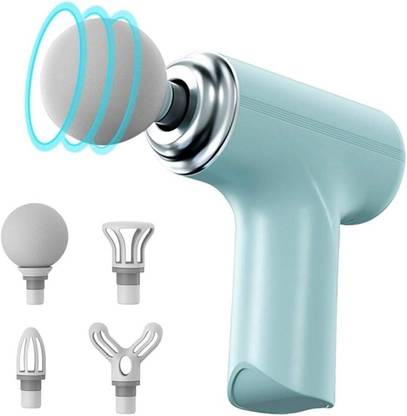 BEMALL Massage Gun | Body Massager for Pain Relief | Massage Gun for Back Leg & Full Body | 4 Specialized Heads For Full Body Pain Relief Deep Tissue Full body gun Massager