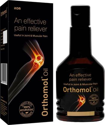 Orthomol Pain Relief Oil | Joint, Knee, Muscle, Arthritis Pain | Ayurvedic Pain Reliever Liquid