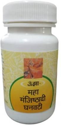 Unjha Mahamanjishtadi Ghanvati 80Tab pack of 2 Tablets