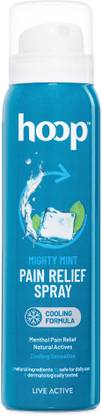 Hoop Pain Relief Spray - Instant Cooling for Back, Leg, Joints, Knee, Shoulder, Neck Spray