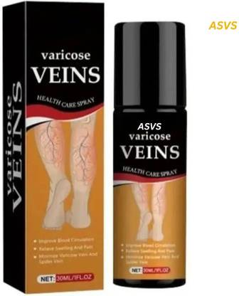 ASVS vericose vein spray reduces visible signs of swollen varicose veins Liquid Spray