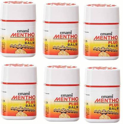 इमामी MENTHO PLUS BALM PACK OF 6 बाम