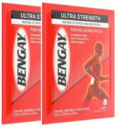 Bengay ULTRA STRENGTH PAIN PLASTER & PATCH (2 PATCH) Plaster & Patch
