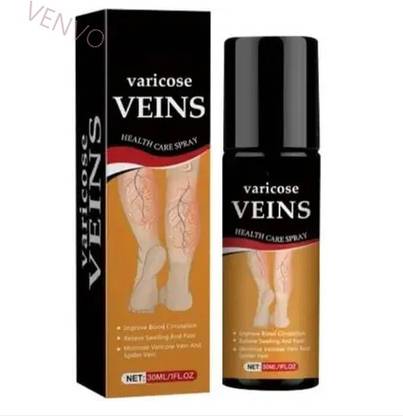 venvo Muscle pain relief varicose spray - Lightweight Non-Sticky Spray (30 ml) Spray