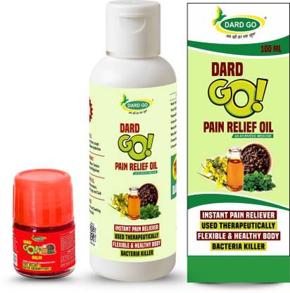 DARDGO Pain Relief Oil for Joint, Leg & Body | Ayurvedic Formula | Strong Ortho Massage Liquid