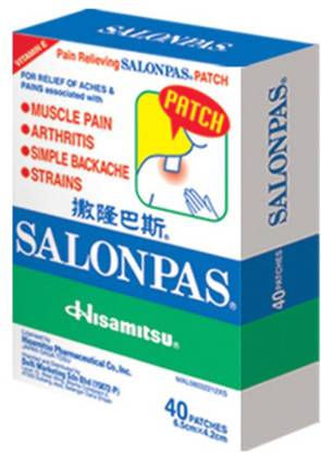 Salonpas Pain Relief Patch 40 Patch Plaster & Patch