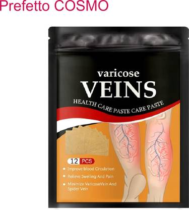 Prefetto COSMO Fast Relief Patch for Varicose Vein Pain – 10 Pcs Plaster & Patch