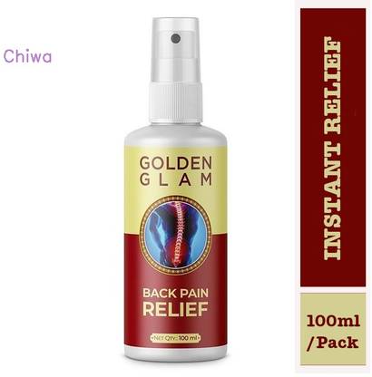 CHIWA Golden Glam Maximum Strength Back Pain Relief Spray