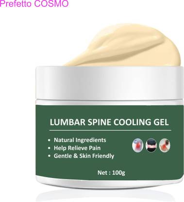 Prefetto COSMO Lumbar Flexible Ice Pack for Tailbone and Back Pain Gel