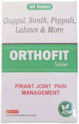 AARYANT Orthofit tablet for all types of joint and back pain (60 tablets) Tablets