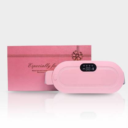 CareDone Period Cramp Relief Device for Women – Rechargeable Heating Pad with Vibration Tablets
