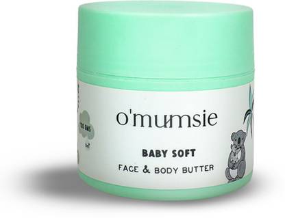o'mumsie Baby Face & Body Butter | Long Lasting Moisturization| 50 Gm Balm