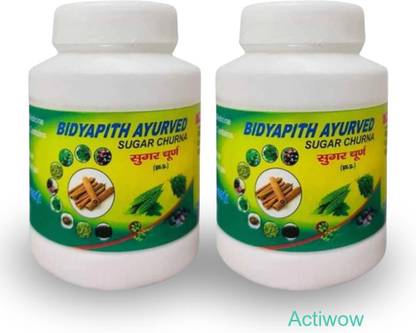 ACTIWOW Bidyapith Sugar Powder for Supporting Healthy Sugar Metabolism Pack of 2 z33 Powder