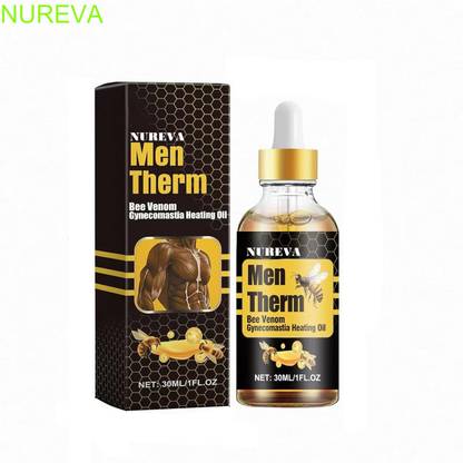 nureva Men Fat Cut Oil Bee Venom Chest Area Liquid
