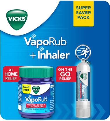 VICKS VapoRub + Inhaler Super Saver Pack Balm