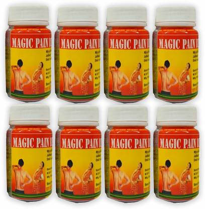 Quickbits Ayurvedic Magic Pain Relief Tablet (Pack of 8) Tablets