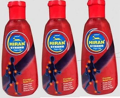 Hiran HiranStrong Pain Oil 80Mlx3 super pack-240Ml Liquid