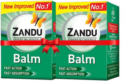 ZANDU 100 ml | Effective relief from Headache, Body Pain, Sprain & Cold Balm