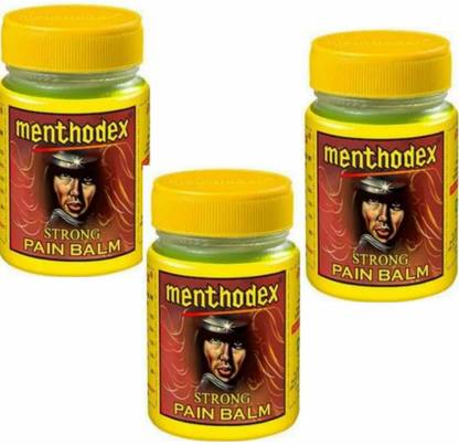 Menthodex Strong Pain Balm Best Balm for pain relief Balm PACK 3 Balm