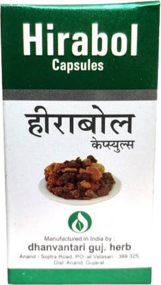 DHANVANTARI Hirabol 60 Capsules