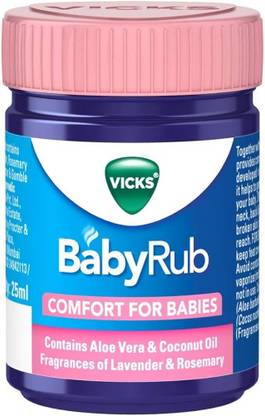 VICKS BabyRub Comfort For Babies Balm