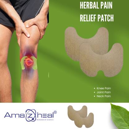 Amazheal Knee Pain Relief Patche-Herbal Knee Pain Relieving Plaster Sticker,Knee,Shoulder Plaster & Patch