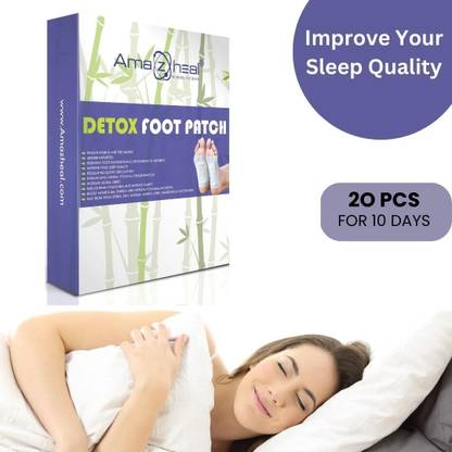 Amazheal Detox Foot patches, Cleansing Toxin Remover Foot Patch Plaster & Patch