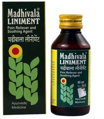 Madhivala liniment pain reliever and soothing agent 90 ml 1 pc Liquid